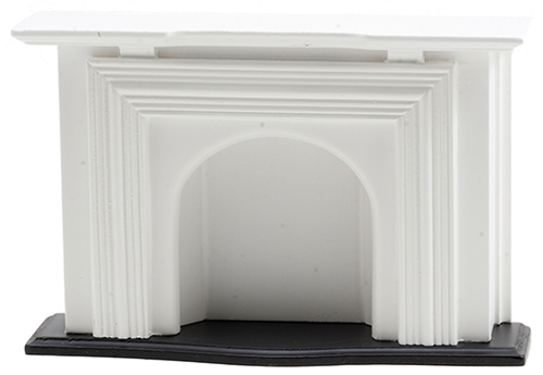 Standard Fireplace, White  